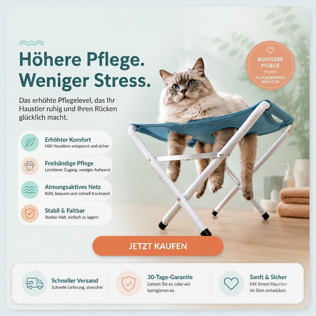 Why stress-free grooming matters — The Floating Bath
